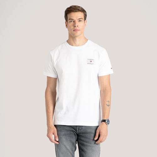 Camiseta Logo Em Linhas