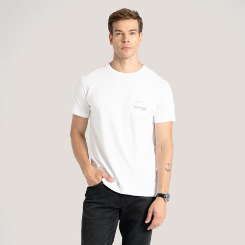 Camiseta Logo Hilfiger Arqueado
