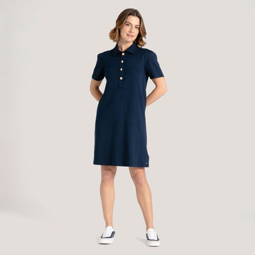 Vestido Polo  Gold Button