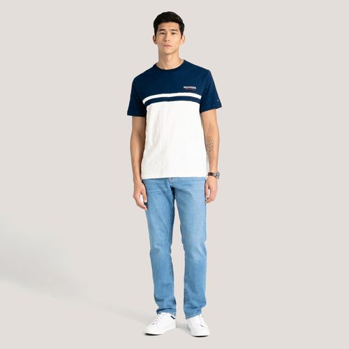 Camiseta Colorblock Monotype