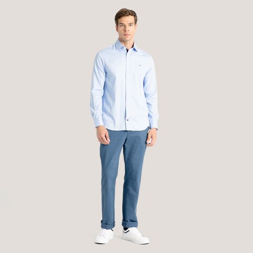 Camisa Listrada Slim Fit