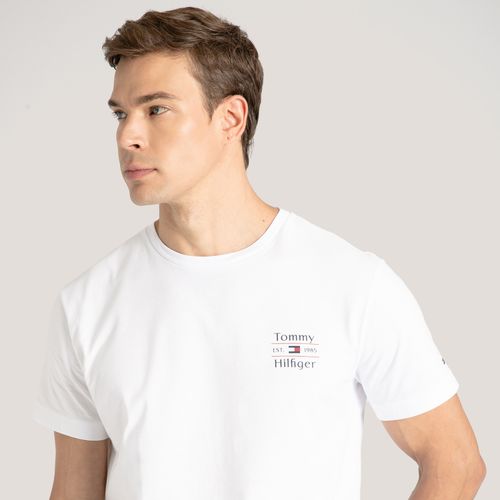 Camiseta Logo Em Linhas