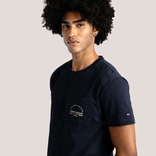 Camiseta Logo Hilfiger Arqueado