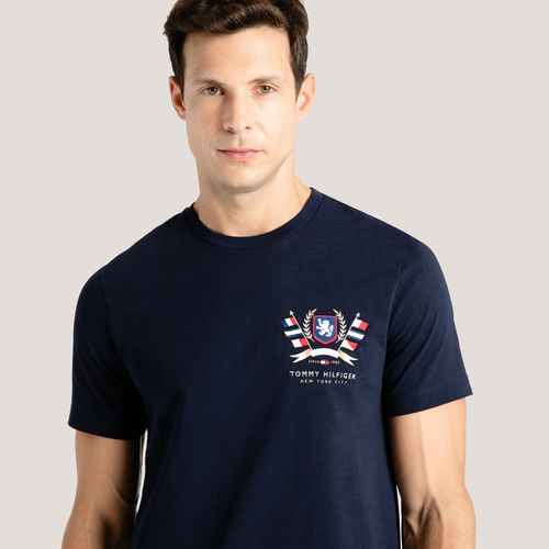 Camiseta Brasão Colorido
