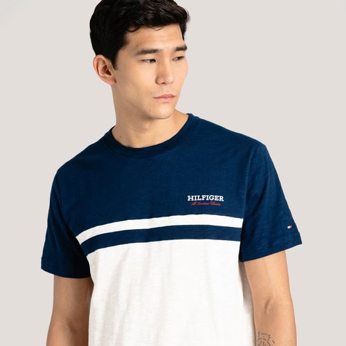 Camiseta Colorblock Monotype