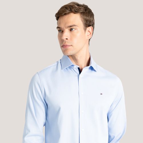 Camisa Listrada Slim Fit