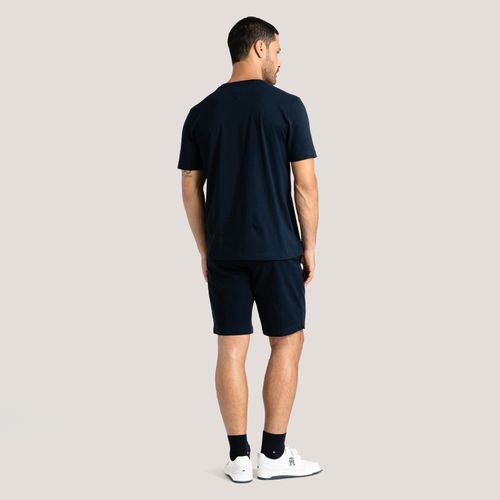 Camiseta Logo Bordado Em Relevo