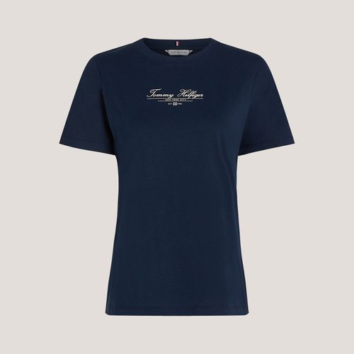 Camiseta Regular Logo Cursivo