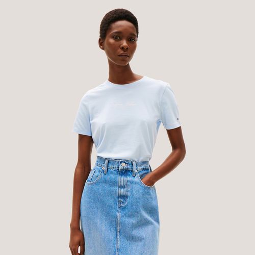 Camiseta Regular Logo Cursivo