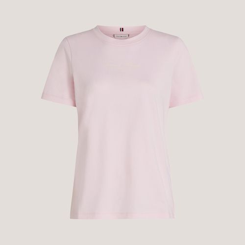 Camiseta Regular Logo Cursivo