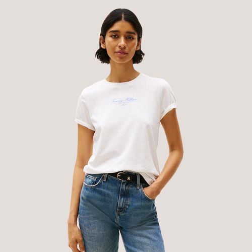 Camiseta Regular Logo Cursivo