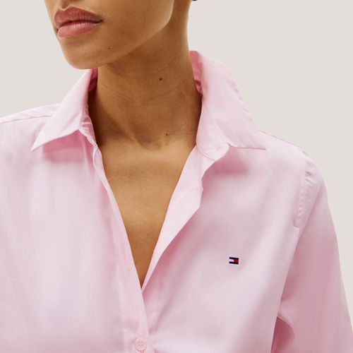 Camisa Clássica Regular De Popeline