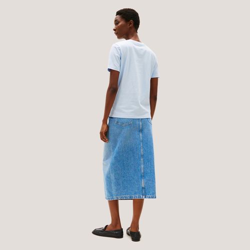 Camiseta Regular Logo Cursivo