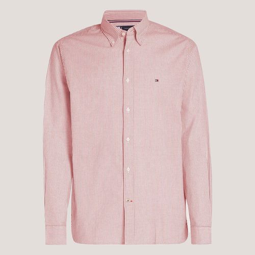 Camisa Regular Listras Manga Longa