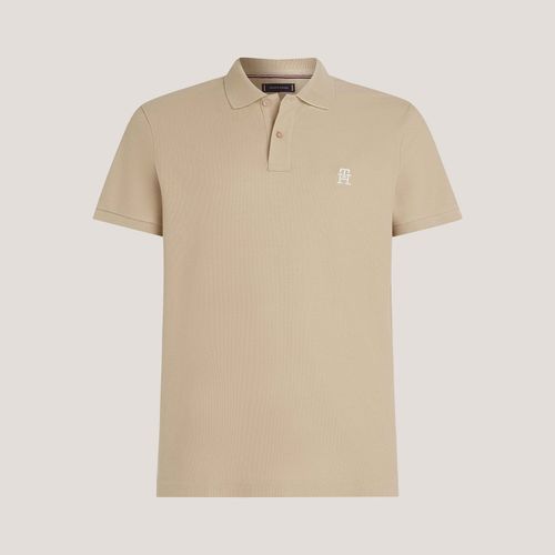 Polo Piquet Monograma Bordado
