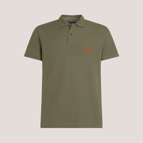 Polo Piquet Monograma Bordado