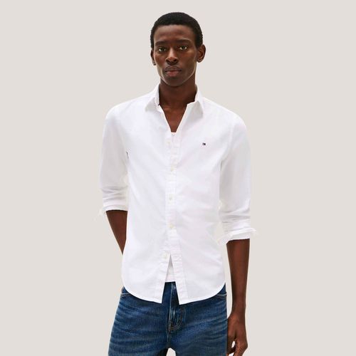 Camisa Dobby Flex Slim Fit