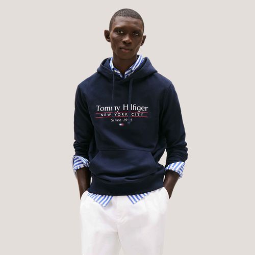 Moletom Logo Hilfiger Com Capuz