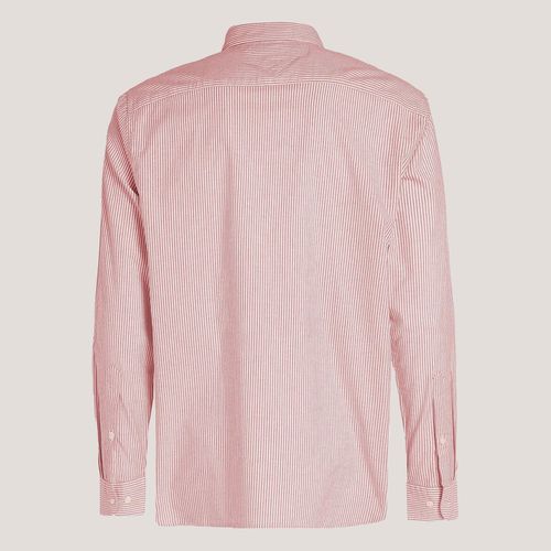 Camisa Regular Listras Manga Longa