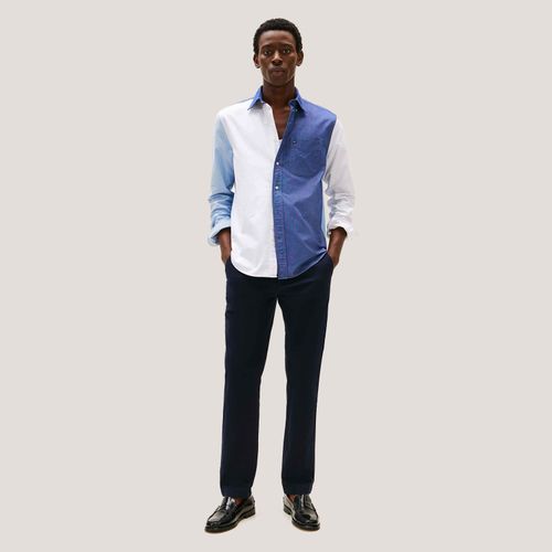 Calça Chino Satin Slim