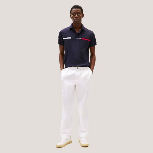 Polo Logo Faixa Regular