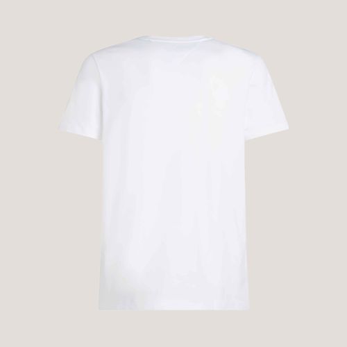 Camiseta Logo Bordado Em Relevo