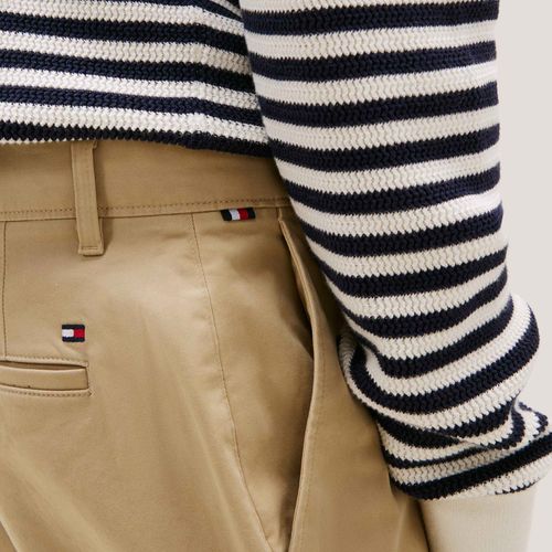 Calça Chino Satin Slim