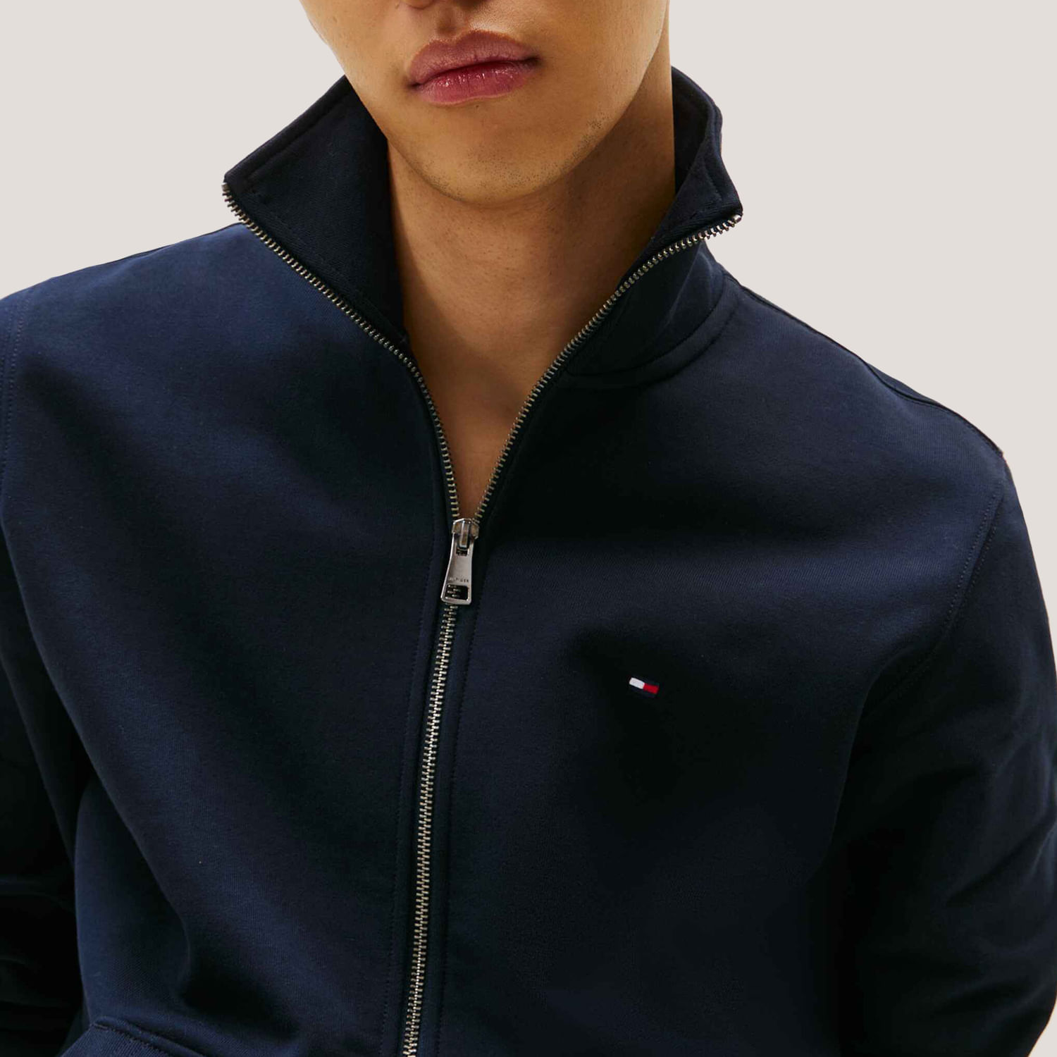 Moletom Logo Clássico Zíper | Tommy Hilfiger