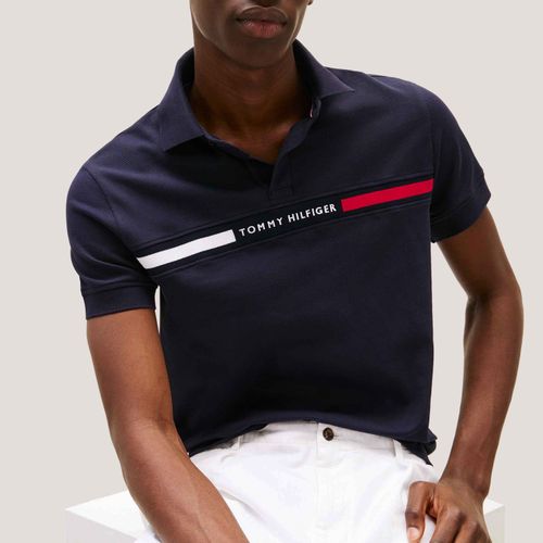 Polo Logo Faixa Regular