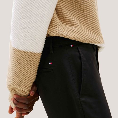 Calça Chino Satin Slim