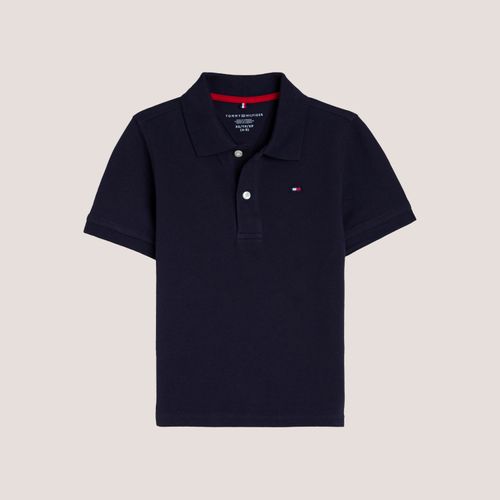 Polo Sólida Infantil Tommy Hilfiger