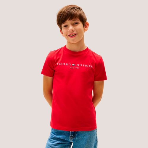 Camiseta Clássica Infantil Tommy Hilfiger