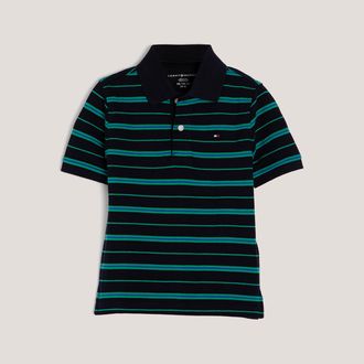 Polo Piquet Gola Zíper Regular Fit | Tommy Hilfiger