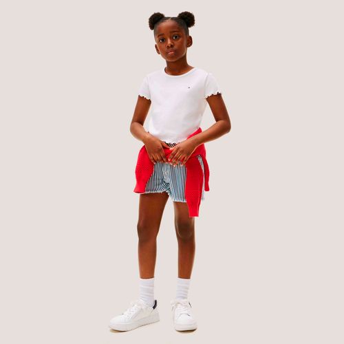 Camiseta Ribana Infantil Tommy Hilfiger