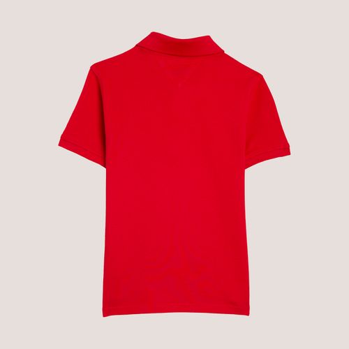 Polo Sólida Infantil Tommy Hilfiger