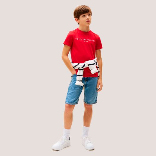 Camiseta Clássica Infantil Tommy Hilfiger