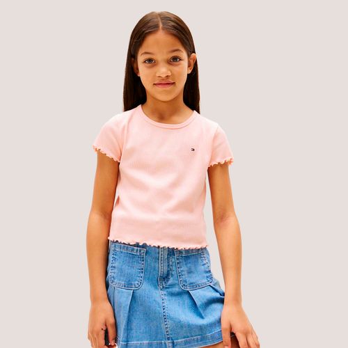 Camiseta Ribana Infantil Tommy Hilfiger
