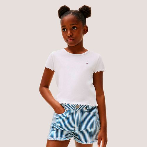 Camiseta Ribana Infantil Tommy Hilfiger