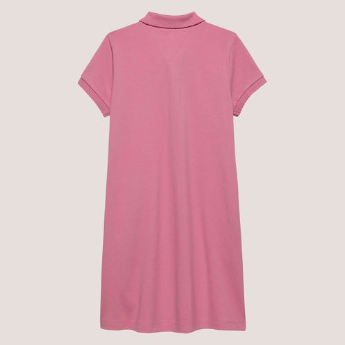 Vestido Polo Bandeira Infantil Tommy Hilfiger