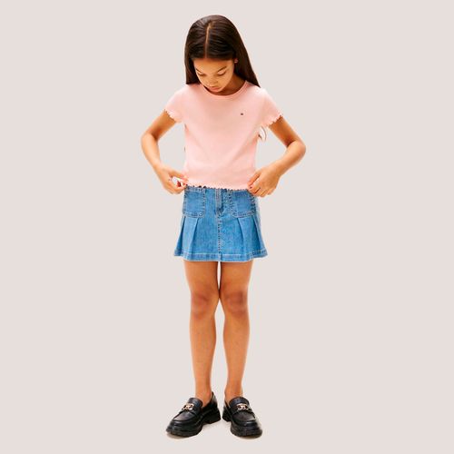 Camiseta Ribana Infantil Tommy Hilfiger