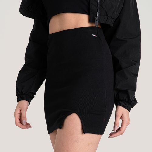 Saia Ribana Fenda Tommy Jeans