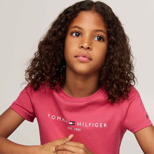 Camiseta Infantil Logo Clássico Tommy Hilfiger