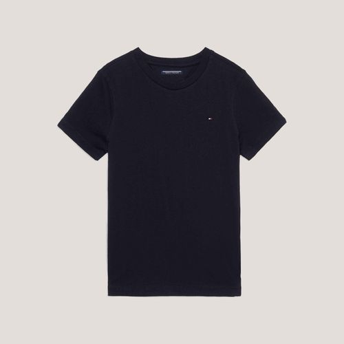 Camiseta Sólida Infantil Tommy Hilfiger