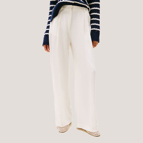 Calça Mix Linho E Viscose