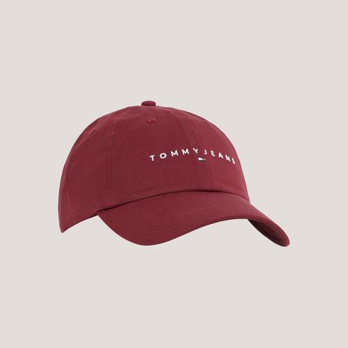 Boné 6 Panel Logo Linear Tommy Jeans