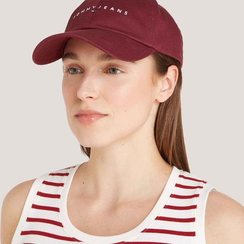 Boné 6 Panel Logo Linear Tommy Jeans