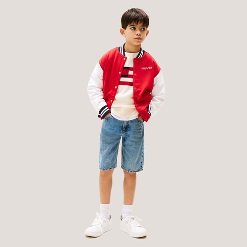 Jaqueta Colorblock Infantil Tommy Hilfiger