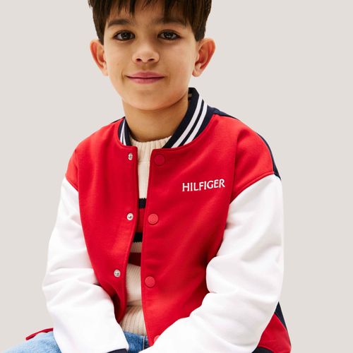 Jaqueta Colorblock Infantil Tommy Hilfiger