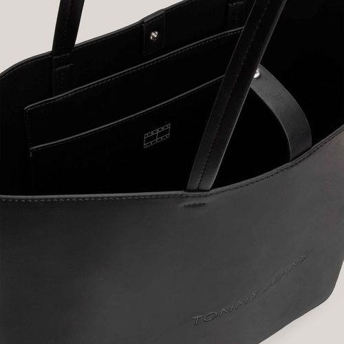 Bolsa Tote Must Logo Em Metal Tommy Jeans