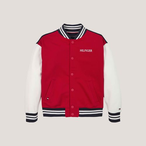 Jaqueta Colorblock Infantil Tommy Hilfiger